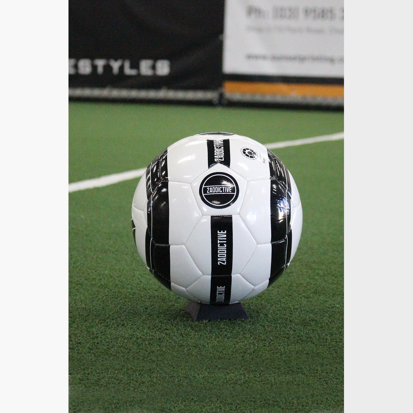 2Addictive Soccer Ball – Premium Match & Training Ball - White