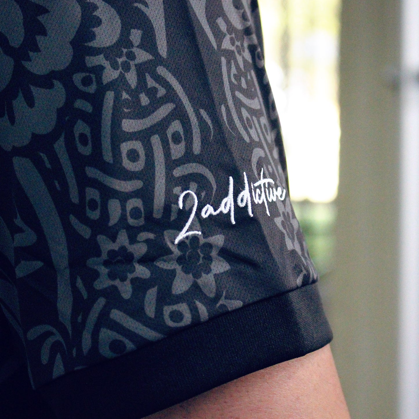 2Addictive Phantom Black Soccer Jersey