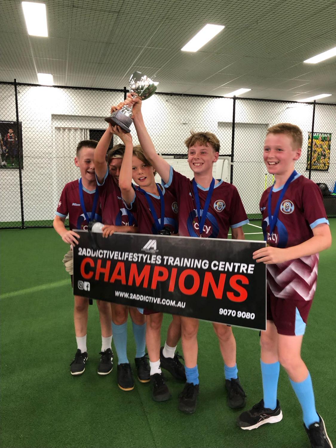 2addictive junior indoor champions - a league