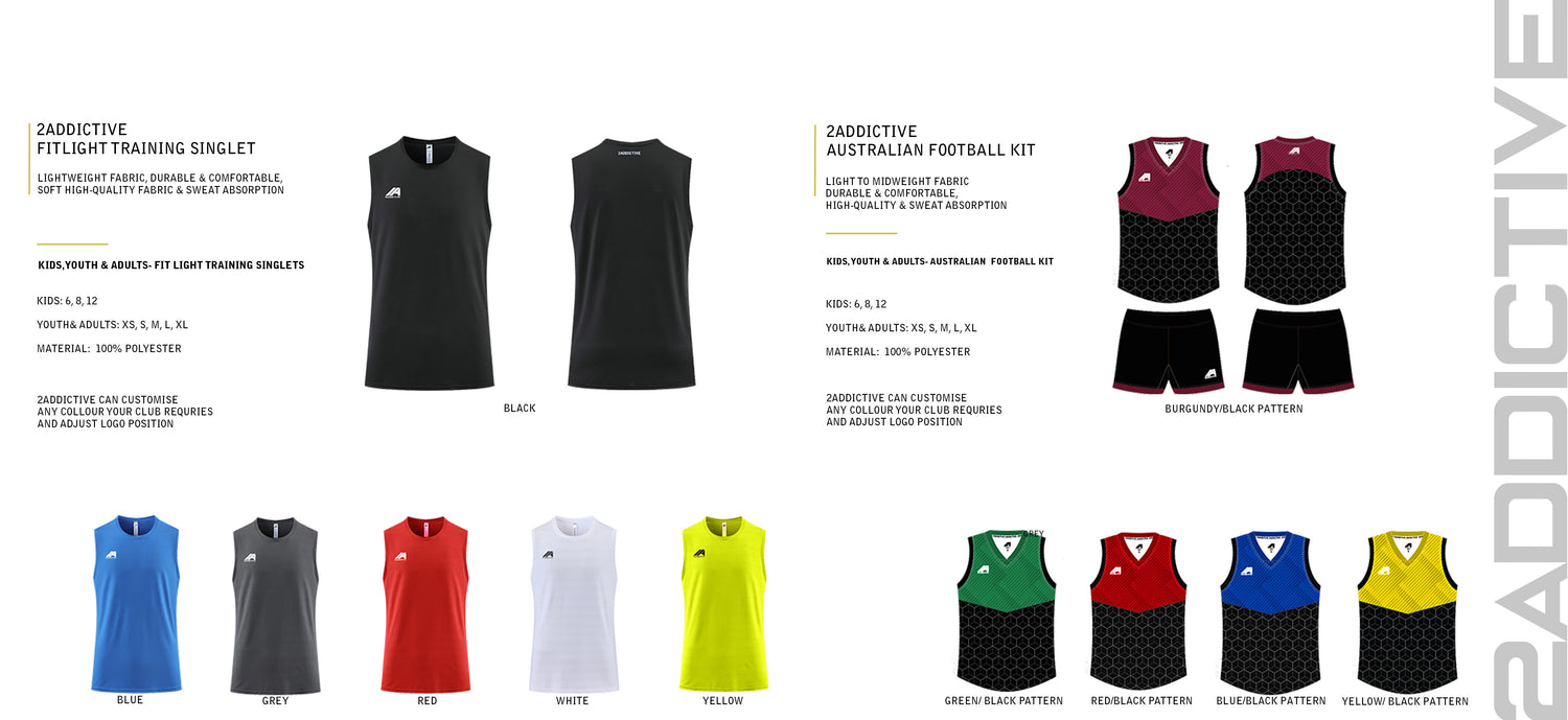 2addictive teamwear - football