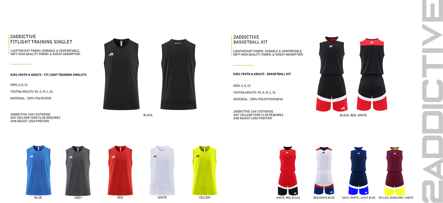 2addictive teamwear - basketball