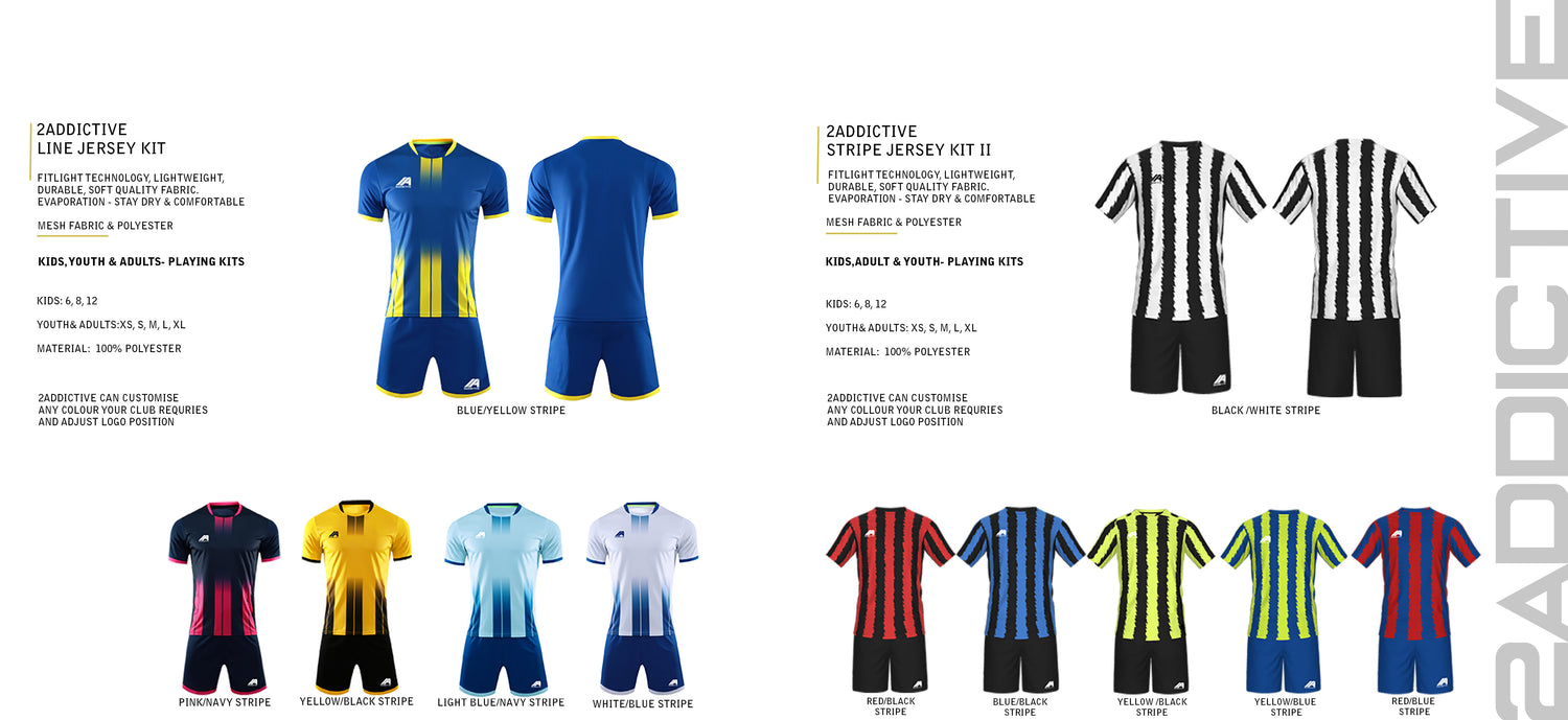 2addictive teamwear - soccer kits