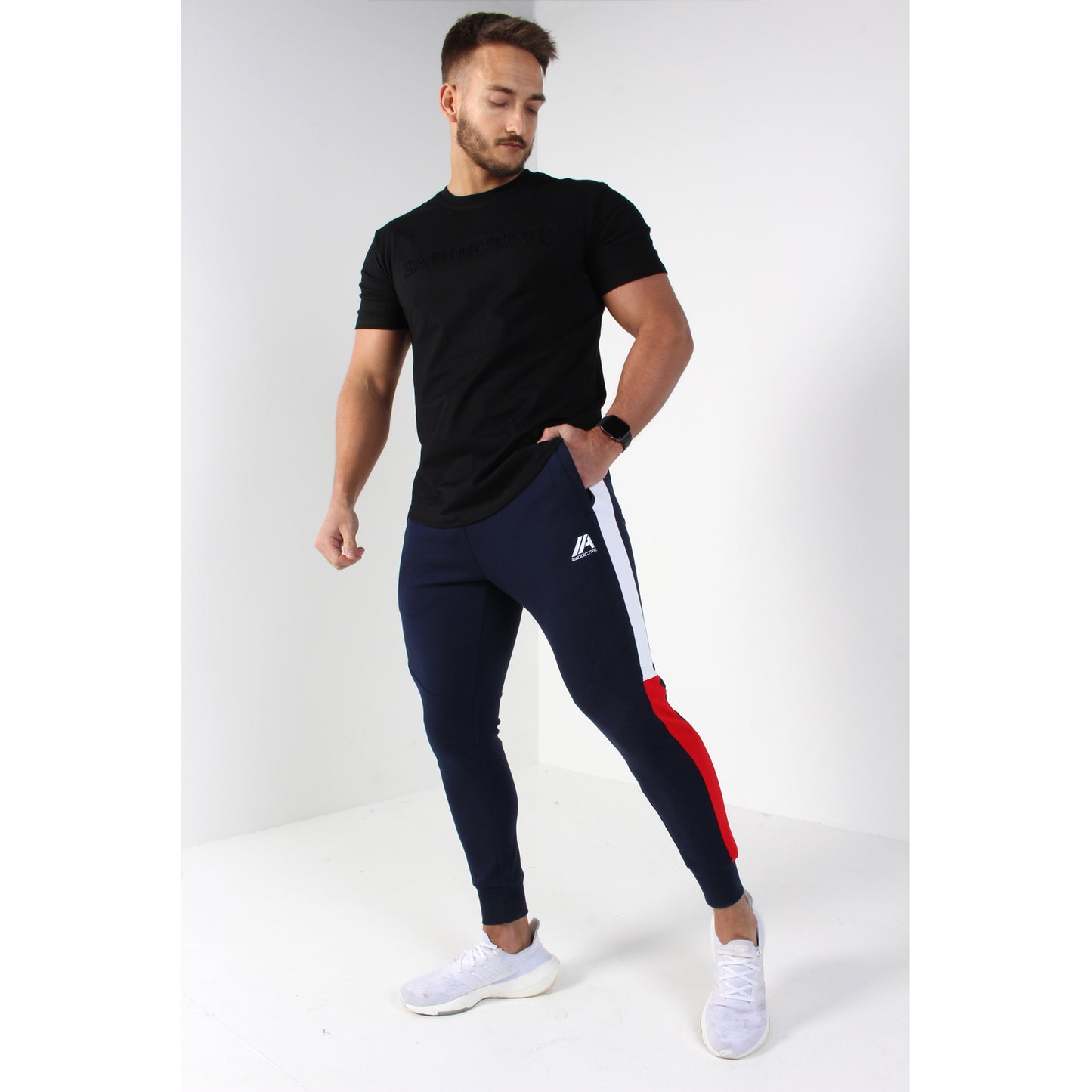 Trinity Joggers - Navy - 2 Addictive