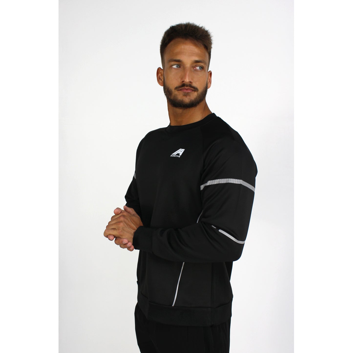Club Crew Neck - Black - 2 Addictive