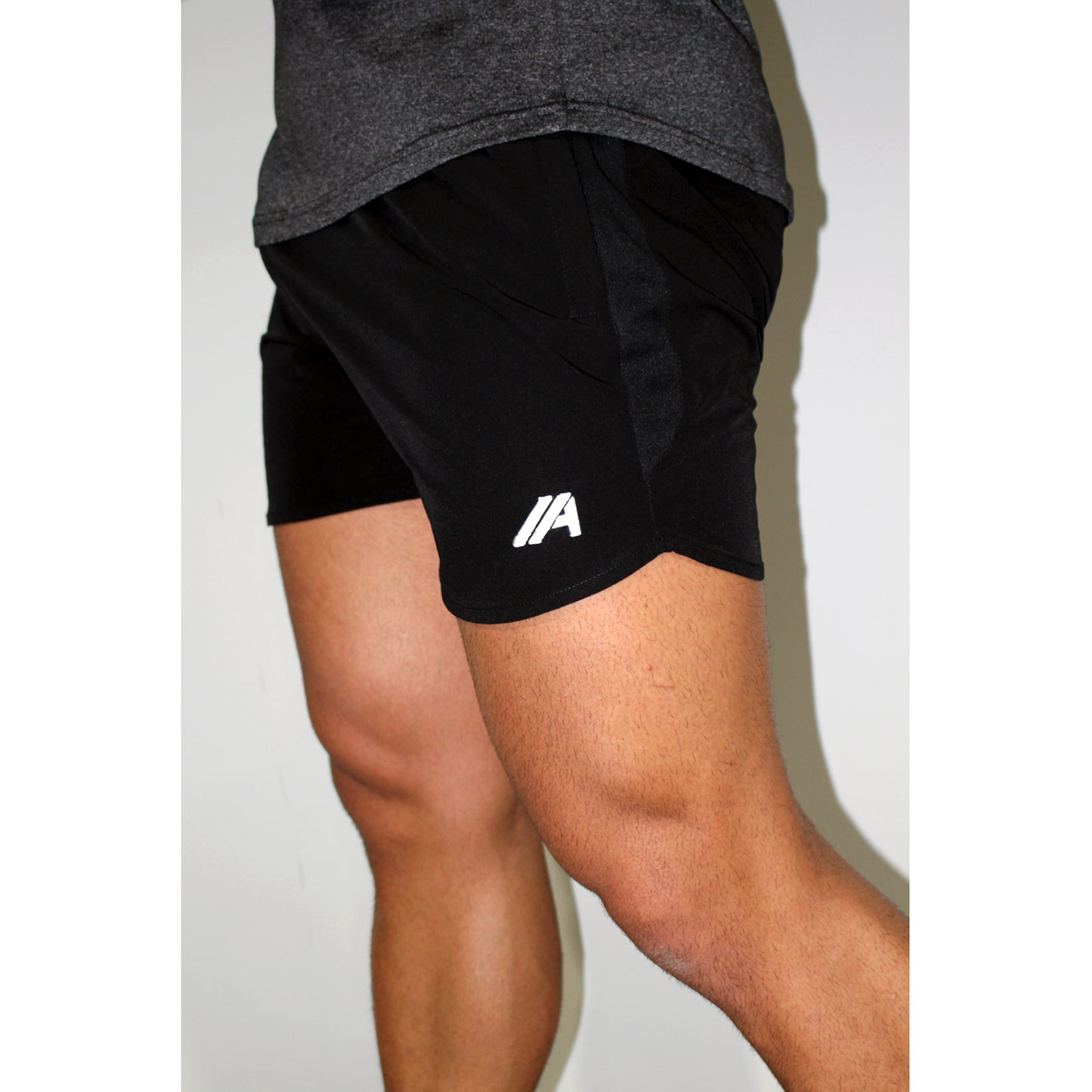 Athletic Fitlite Shorts - Black - 2 Addictive