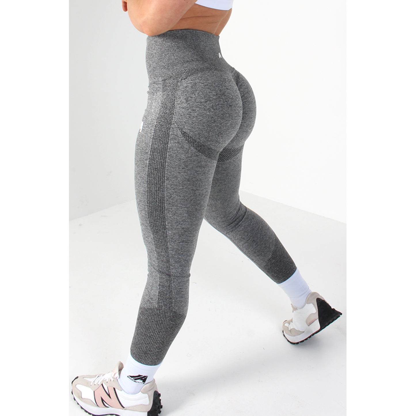 Sculpt Seamless Series – Grey Leggings - 2 Addictive
