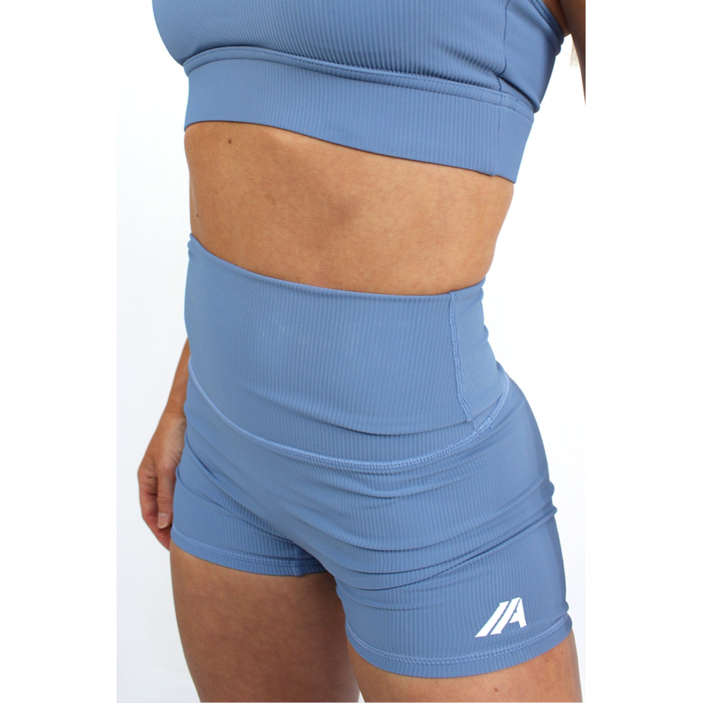 Ribbed Series - Shorts – Blue - 2 Addictive