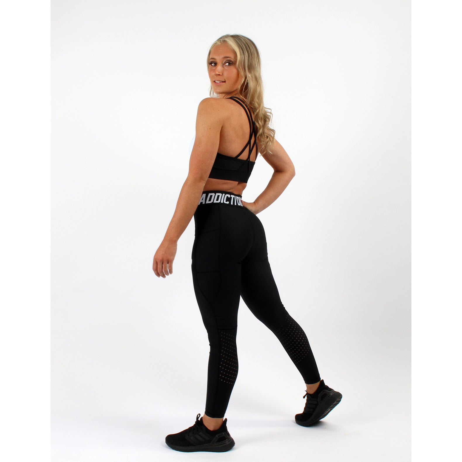 Atleta Series –  Black Leggings - 2 Addictive