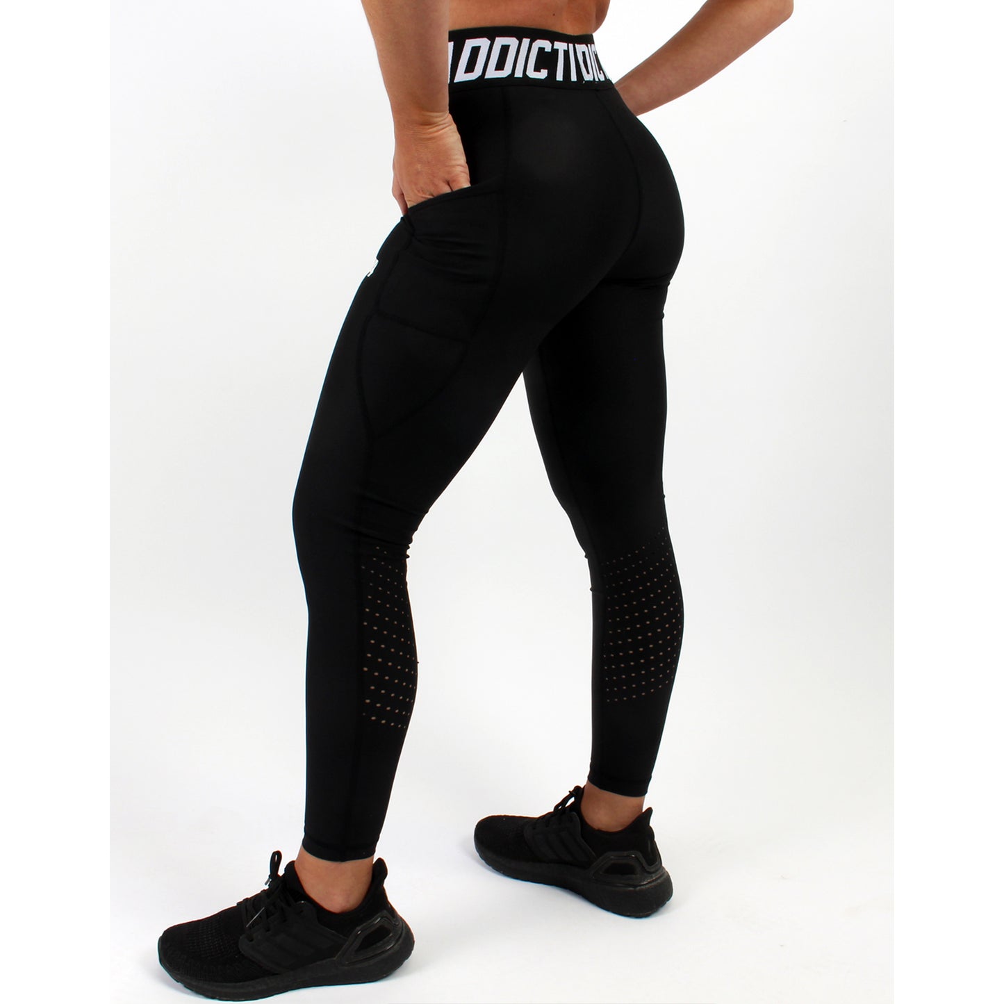 Atleta Series –  Black Leggings - 2 Addictive