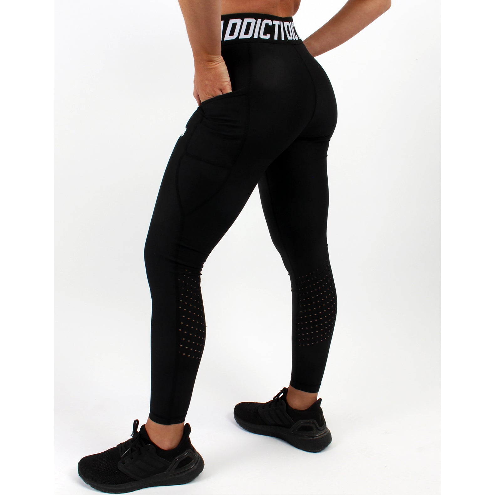 Atleta Series –  Black Leggings - 2 Addictive