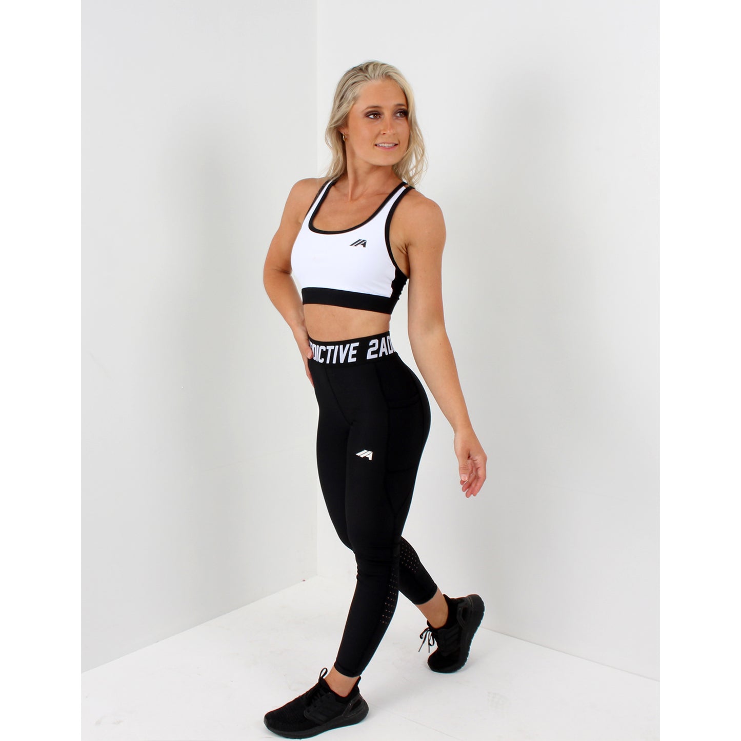 Atleta Series –  Black Leggings - 2 Addictive