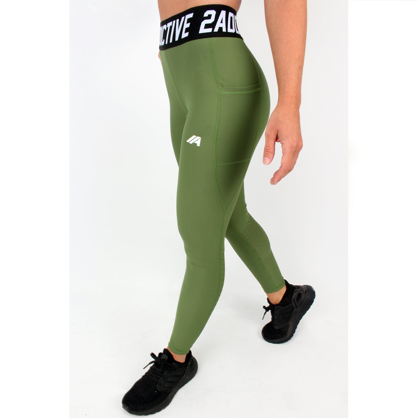 Atleta Series – Khaki Leggings - 2 Addictive