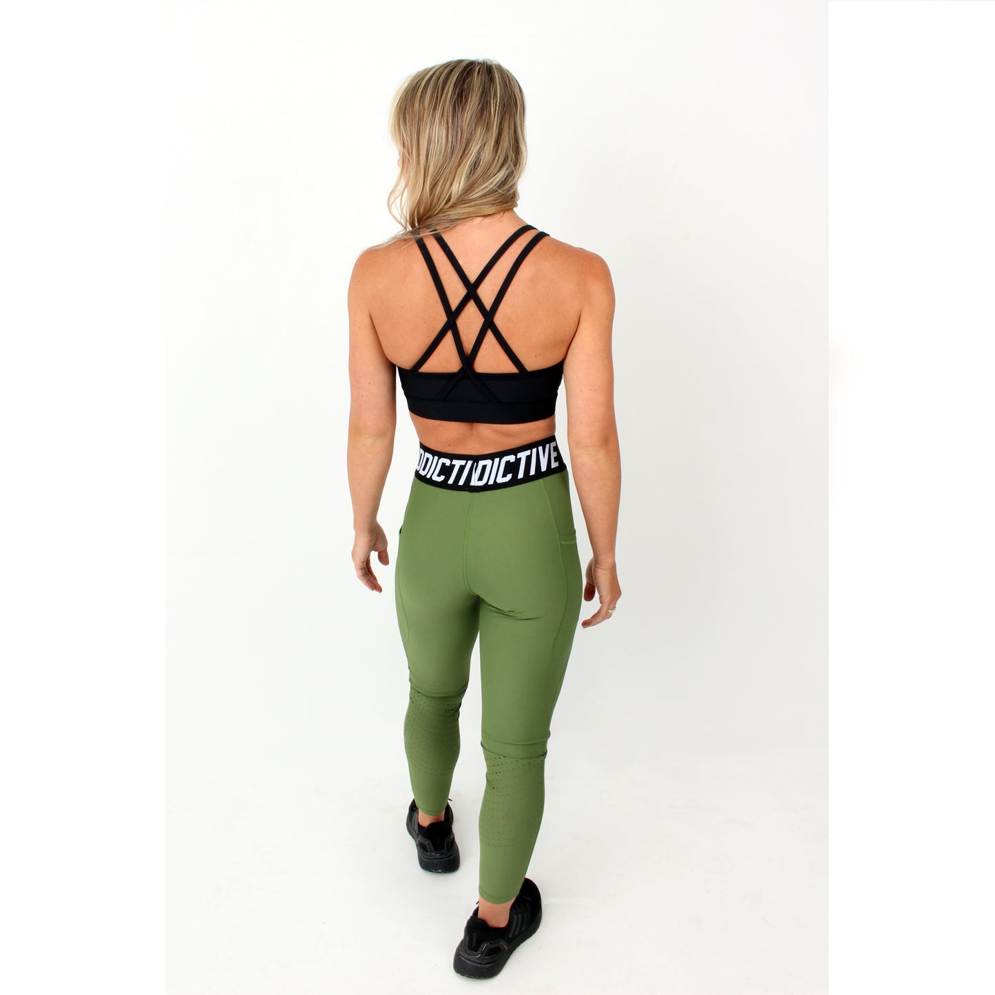 Atleta Series – Khaki Sports Bra - 2 Addictive