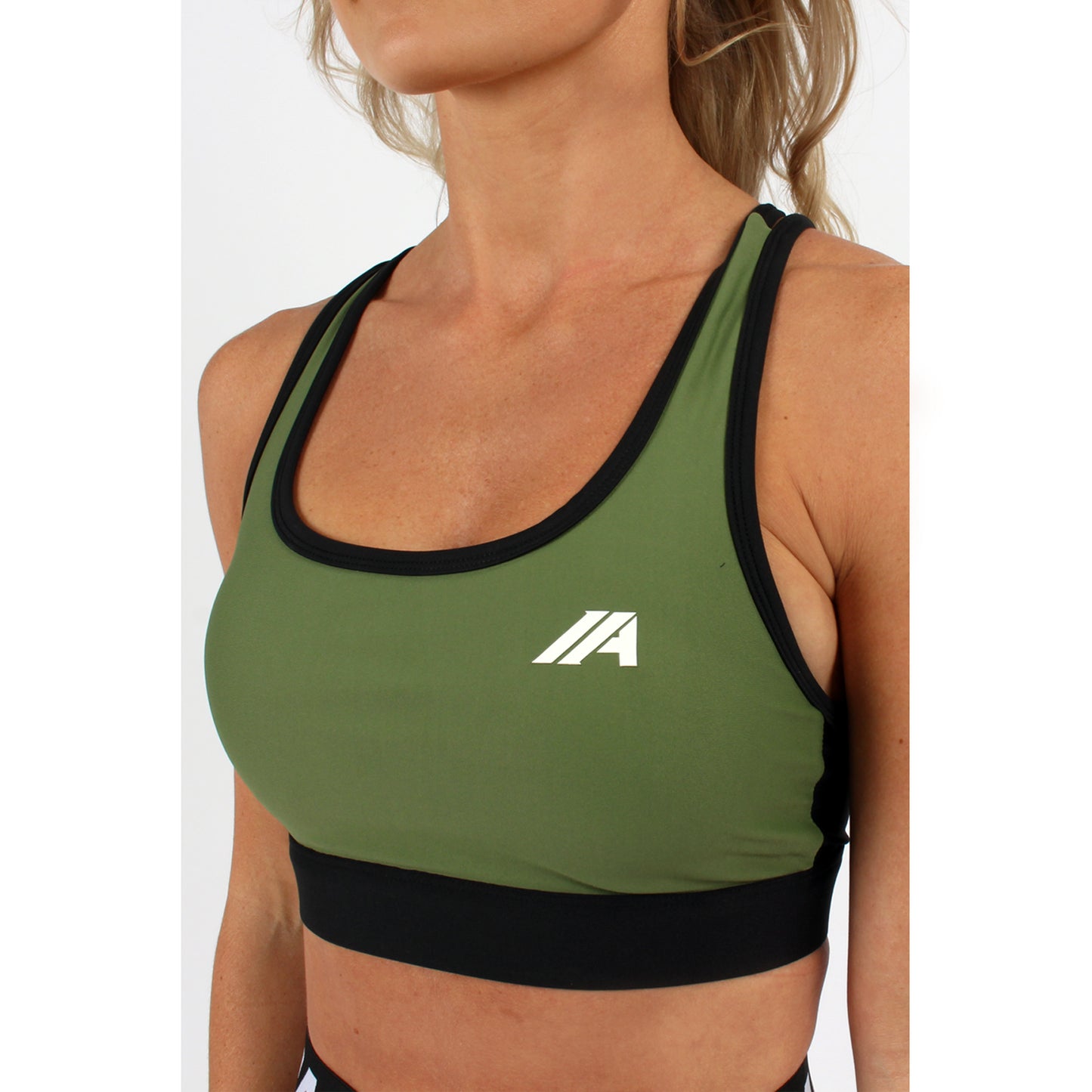 Atleta Series – Khaki Sports Bra - 2 Addictive