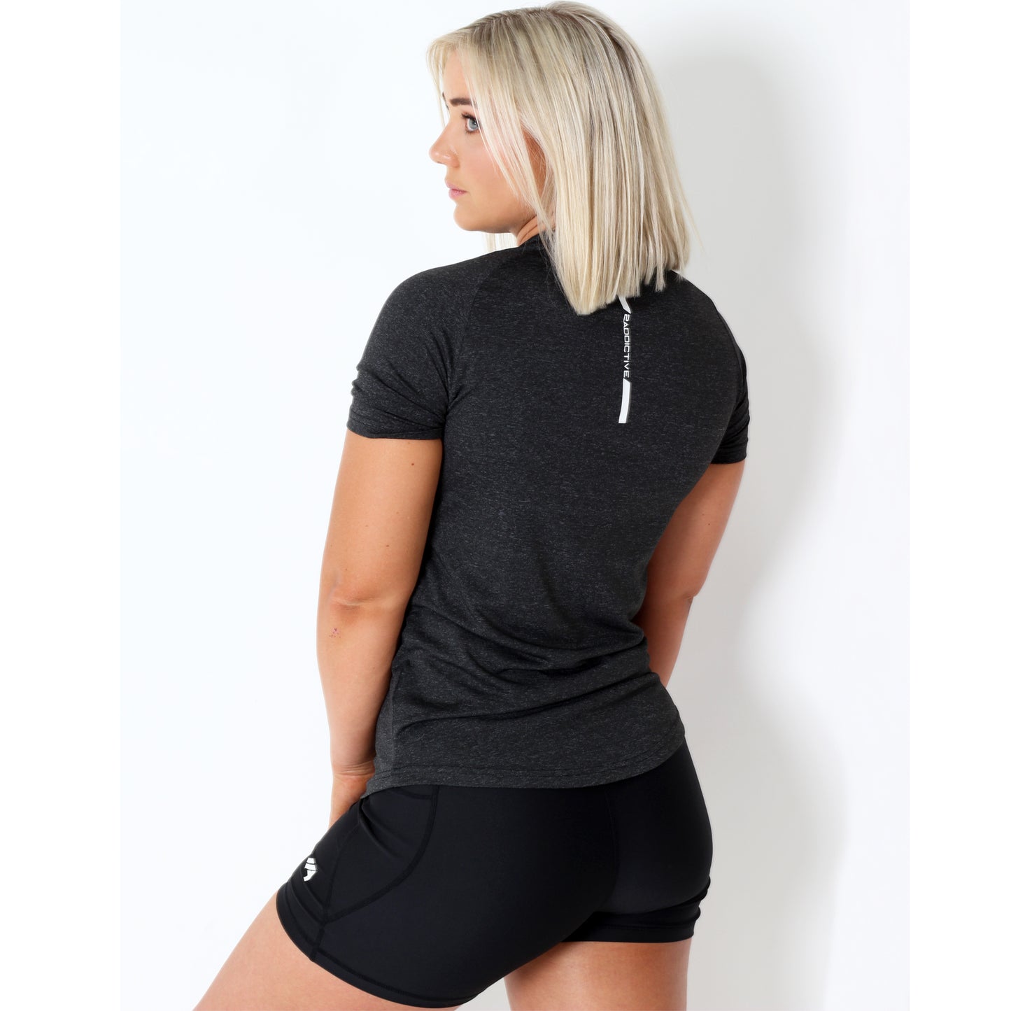 Active Core Training Tee - Marble Grey - 2 Addictive