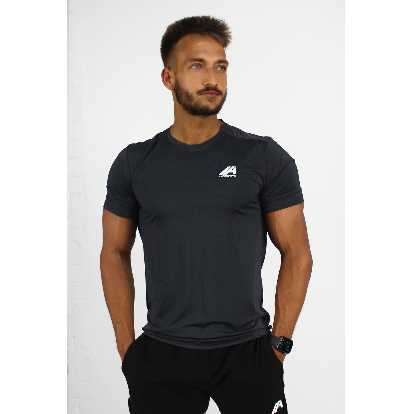 Lifestyle Training Tee - Grey - 2 Addictive