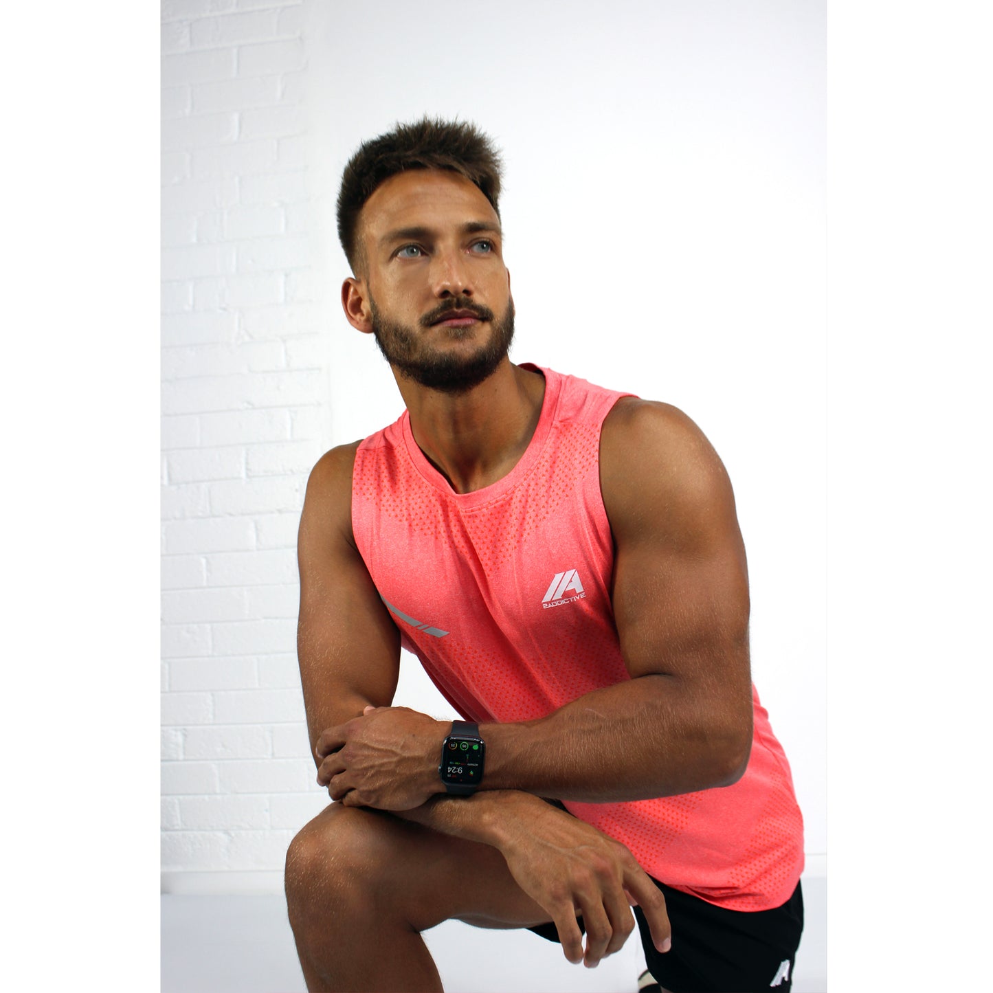 Lifestyle Training Singlet - Orange - 2 Addictive