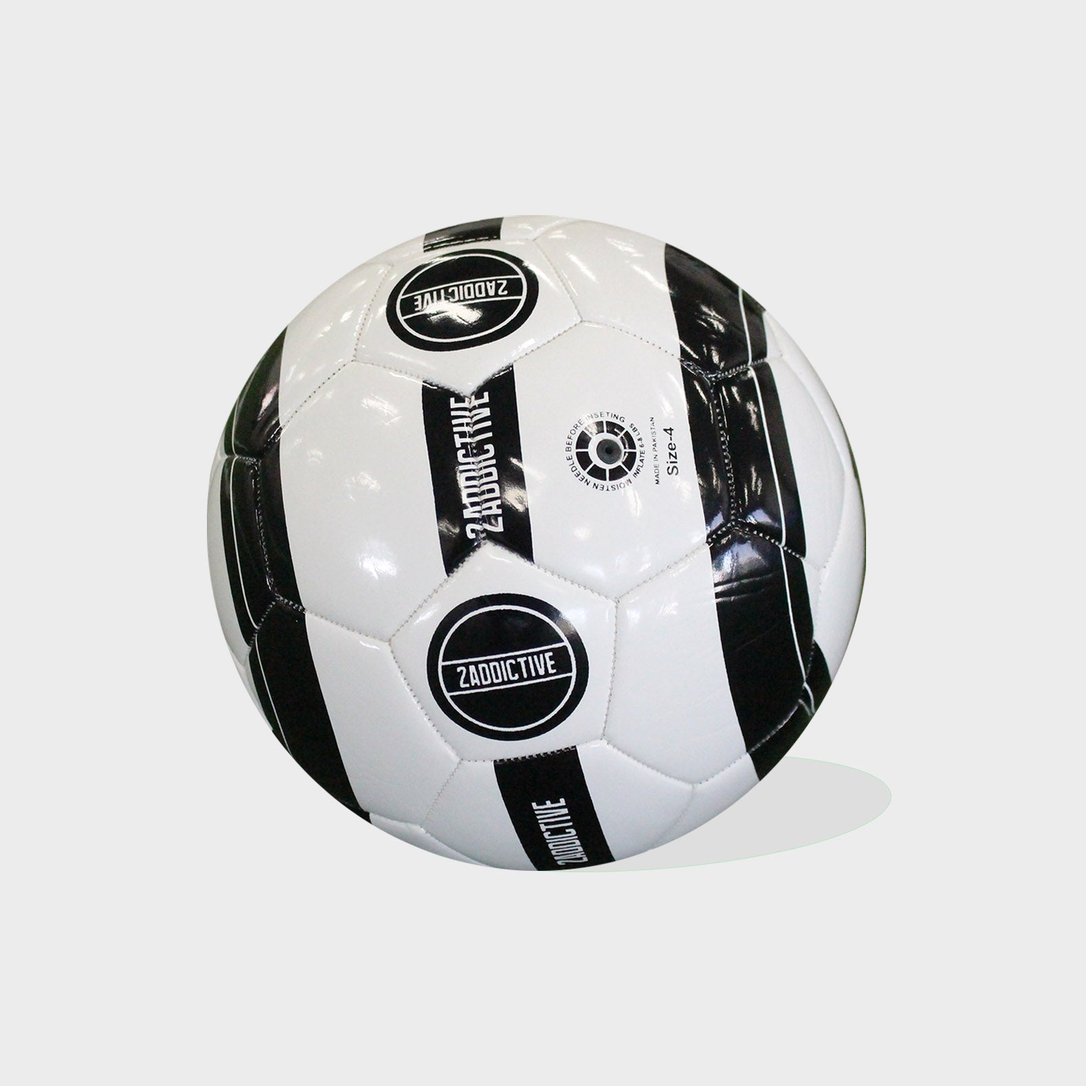 2Addictive Soccer Ball – Premium Match & Training Ball - White - 2 Addictive