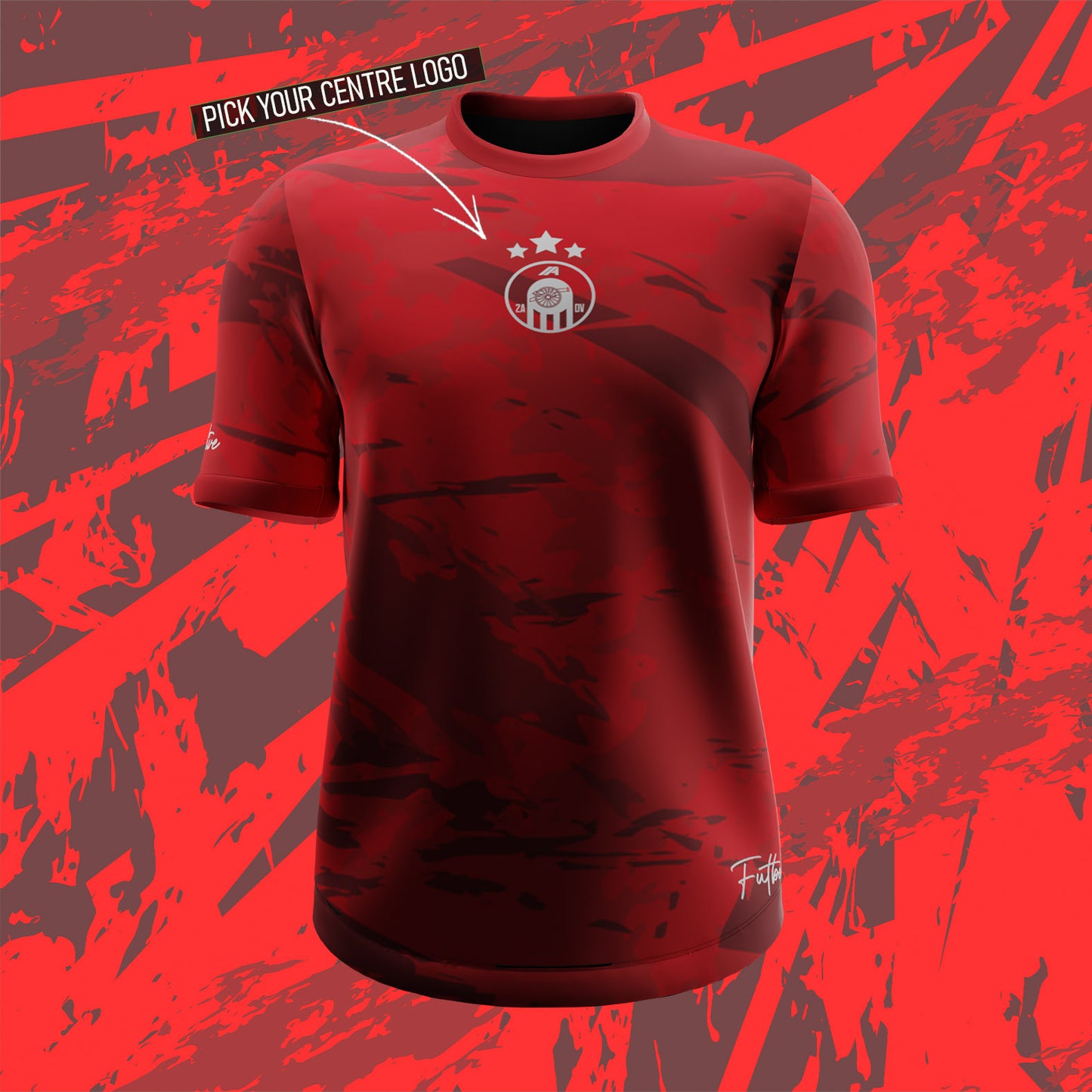 2Addictive Apex Red Soccer Jersey
