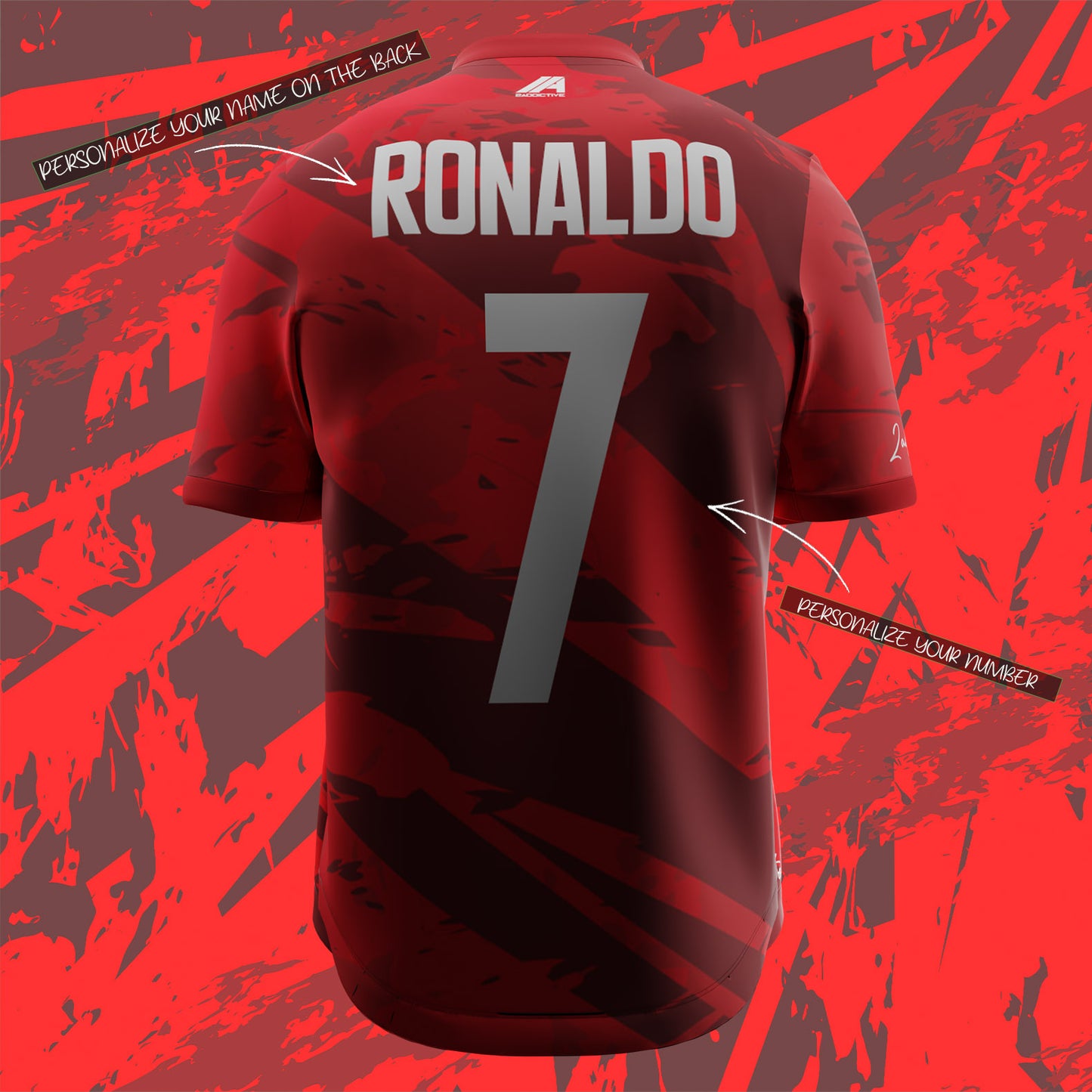 2Addictive Apex Red Soccer Jersey