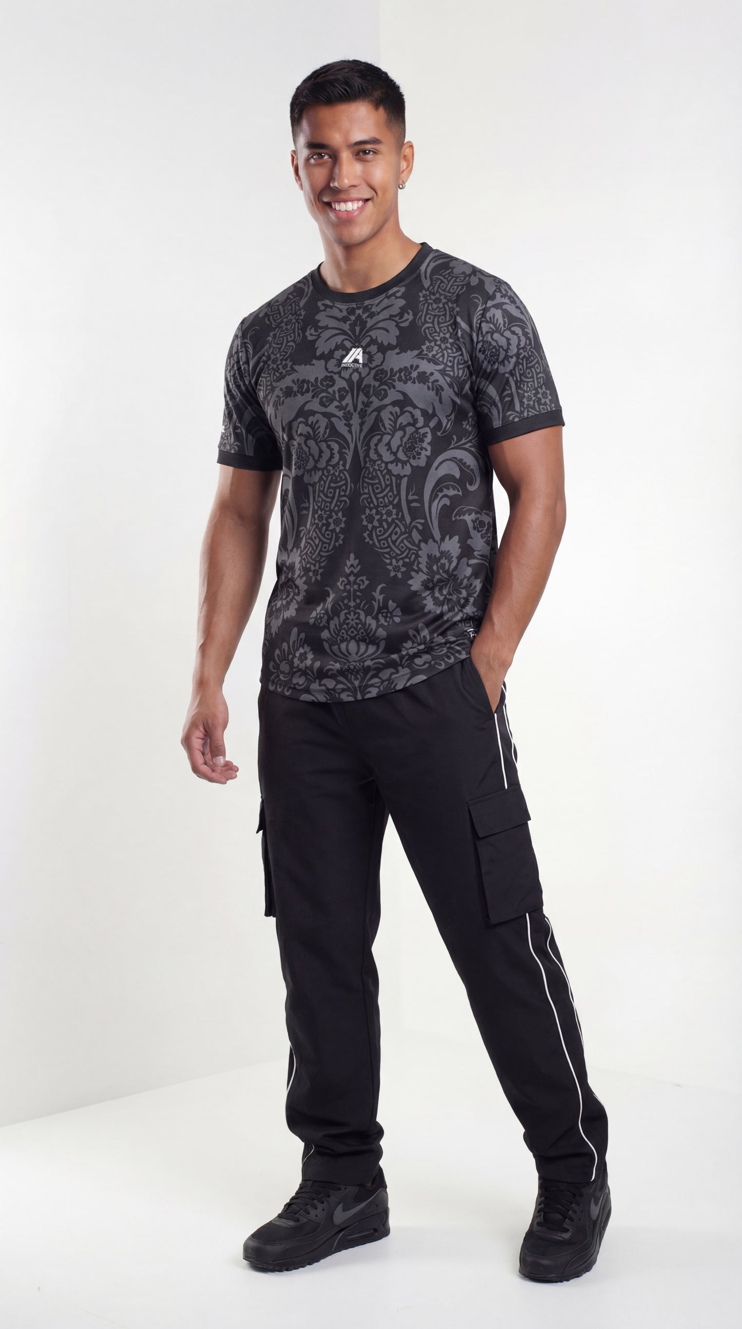 2Addictive Phantom Black Soccer Jersey - 2 Addictive