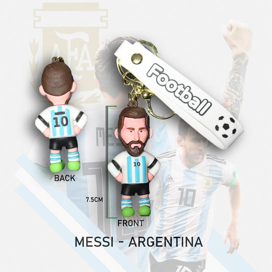 Soccer Keyrings – Ronaldo & Messi Collectible Keychains - 2 Addictive